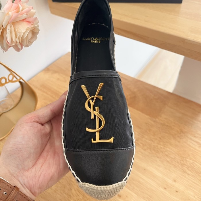 ALS# High Quality Womens Espadrilles ​Mesh Flats Shoes
