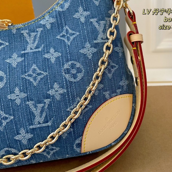 MZ# High Quality Womens Denim Bag 25×16CM