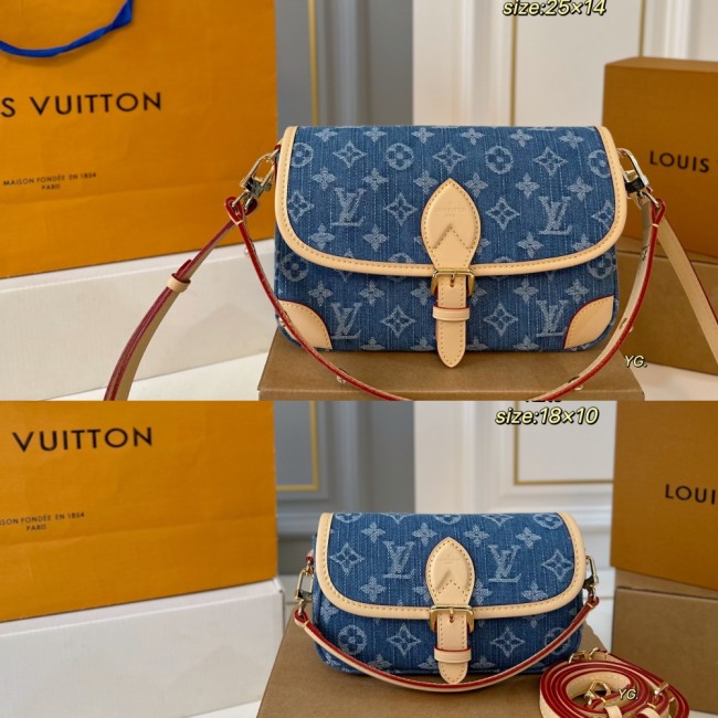 MZ# High Quality Womens Denim Messenger