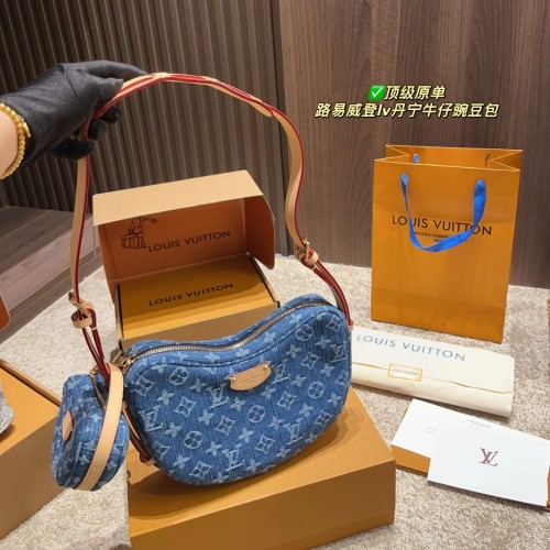 MZ# High Quality Womens Denim Bag 24X 13CM