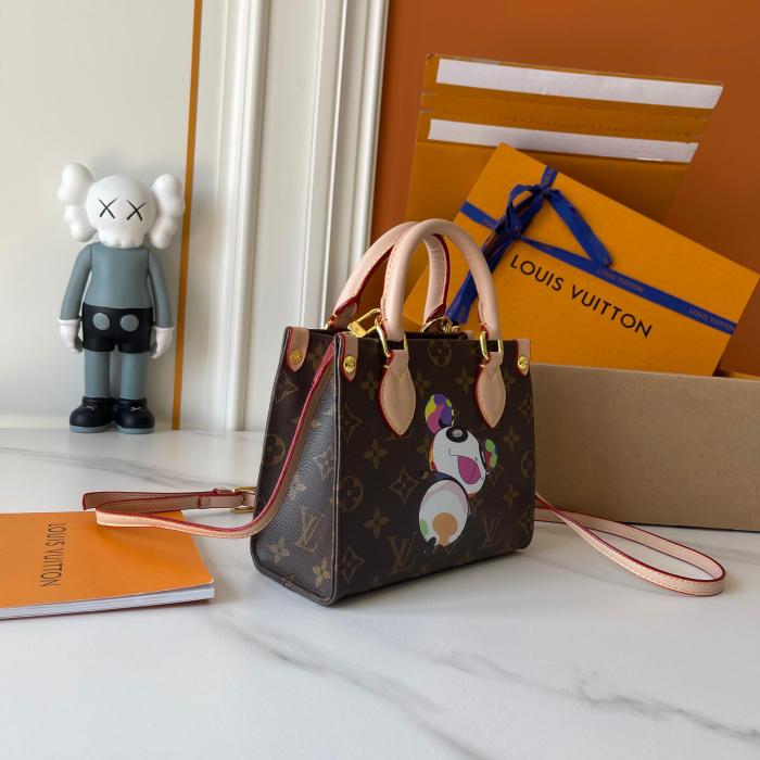 AA# Womens Onthego Panda Pattern Handbag Totes