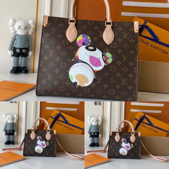 AA# Womens Onthego Panda Pattern Handbag Totes