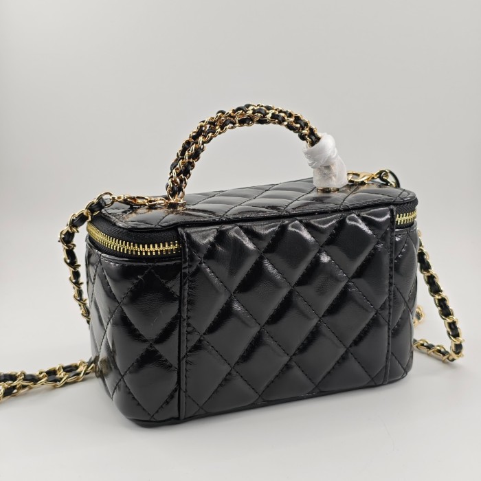 AA# High Quality Womens Cosmetic Bag Messenger Box Bag 18*10*9CM