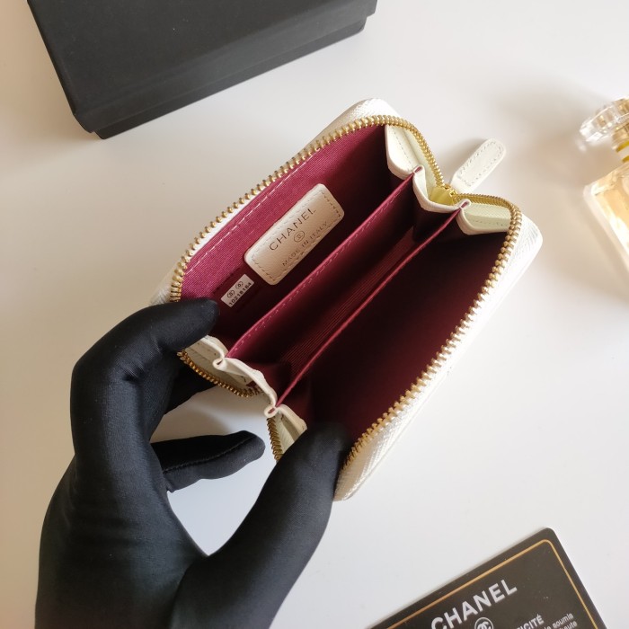 AAA# High Quality Womens Zipper Wallet 11*8.5*3CM