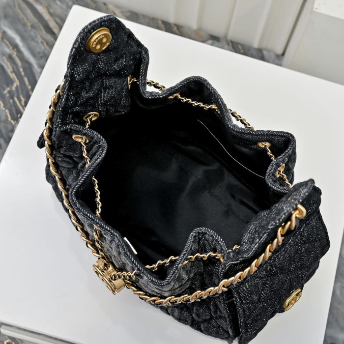 AAA# High Quality Womens Hobo Denim Totes Bag 30x26x14CM