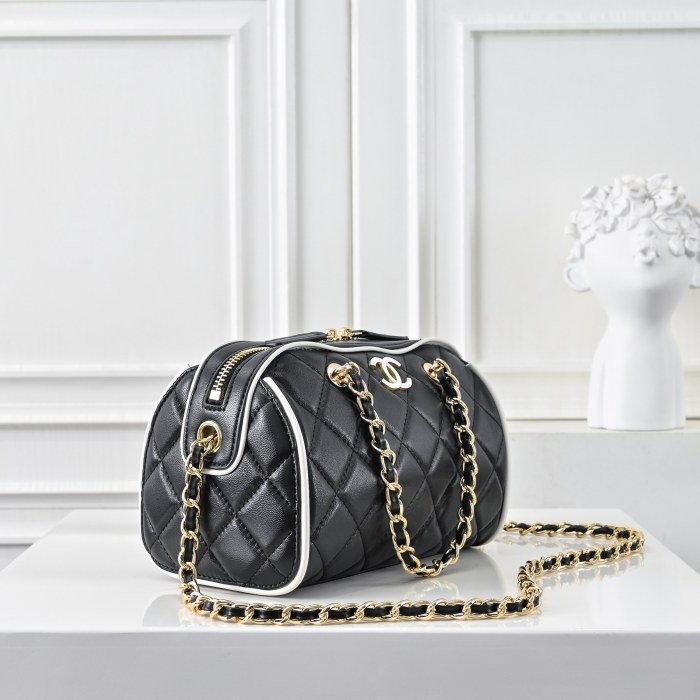 AAA# High Quality Womens Mini Bowling Bag 18.5*11*11CM