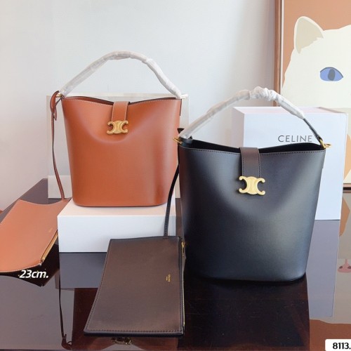 MZ# High Quality Womens Bucket Bag Shoulder Bag 23*15*24CM
