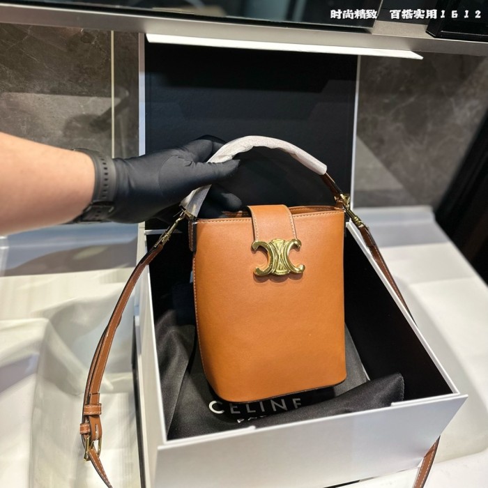 MZ# High Quality Womens Bucket Bag Shoulder Bag 17*14*19CM