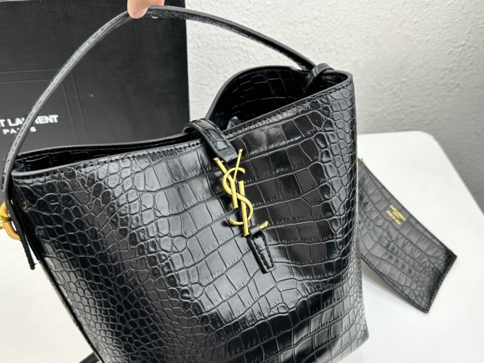 HML# High Quality Womens Bucket Bag Shoulder Bag 25×20×16CM