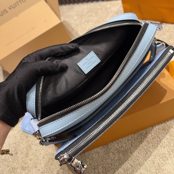 AAA# High Quality Trio Messenger Bag 25*19CM