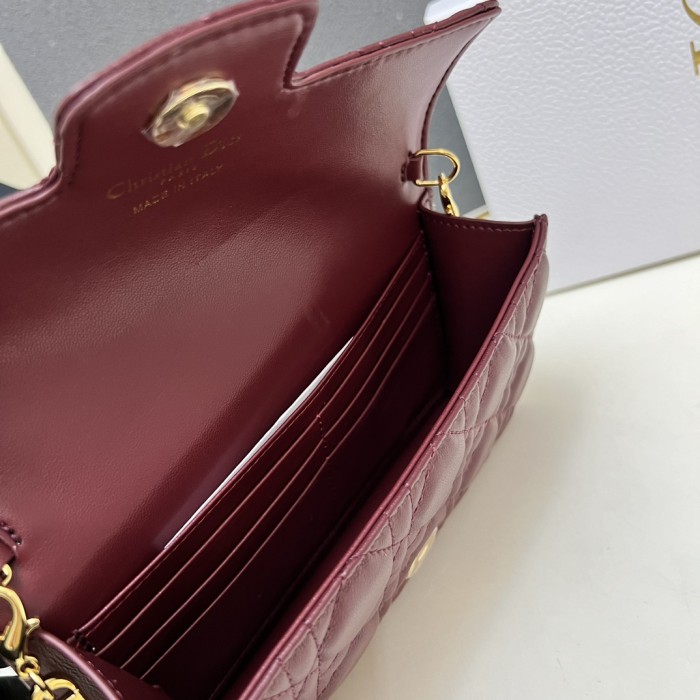 HML# High Quality Womens Chain Bag Messenger Bag 21×11.5×4.5CM