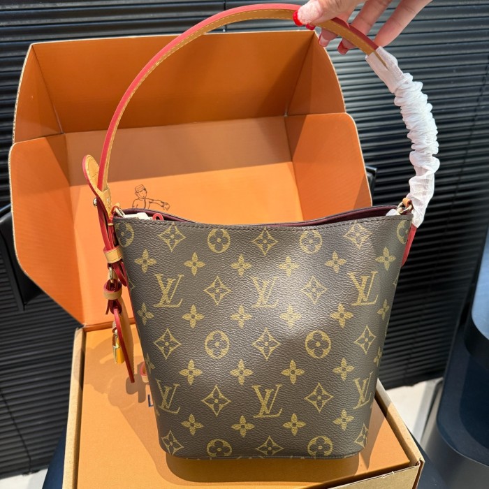 AAA# High Quality Womens Bucket Bag Hobo Bag  17*12*18CM