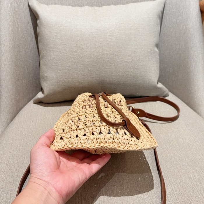 MZ# High Quality Womens Mini Straw Bag 20×23CM