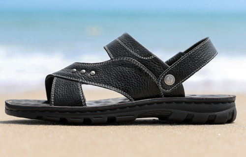 Man Sandals shoes new for summer  casual shoes  leather shoes free shipping
