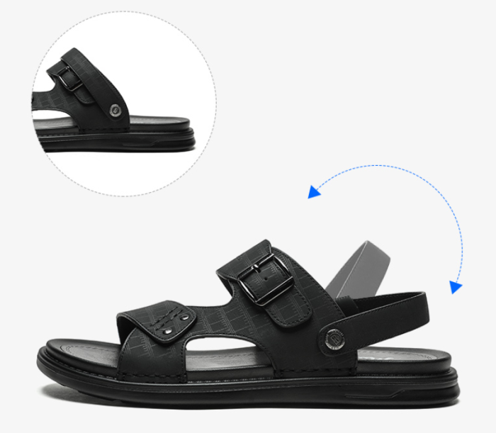 Man Sandals shoes new for summer  casual shoes  leather shoes free shipping