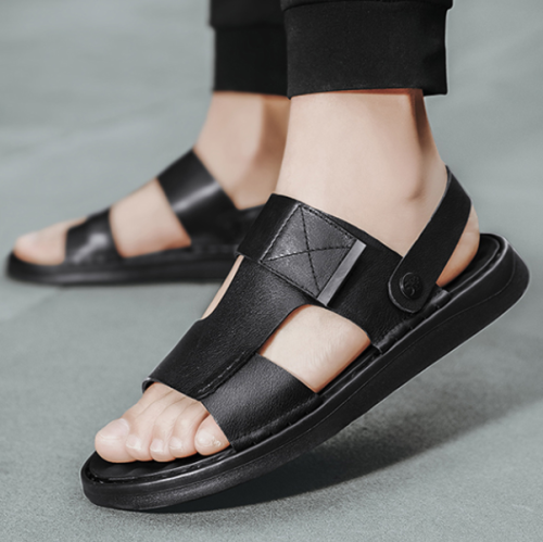 Man Sandals shoes new for summer  casual shoes  leather shoes free shipping