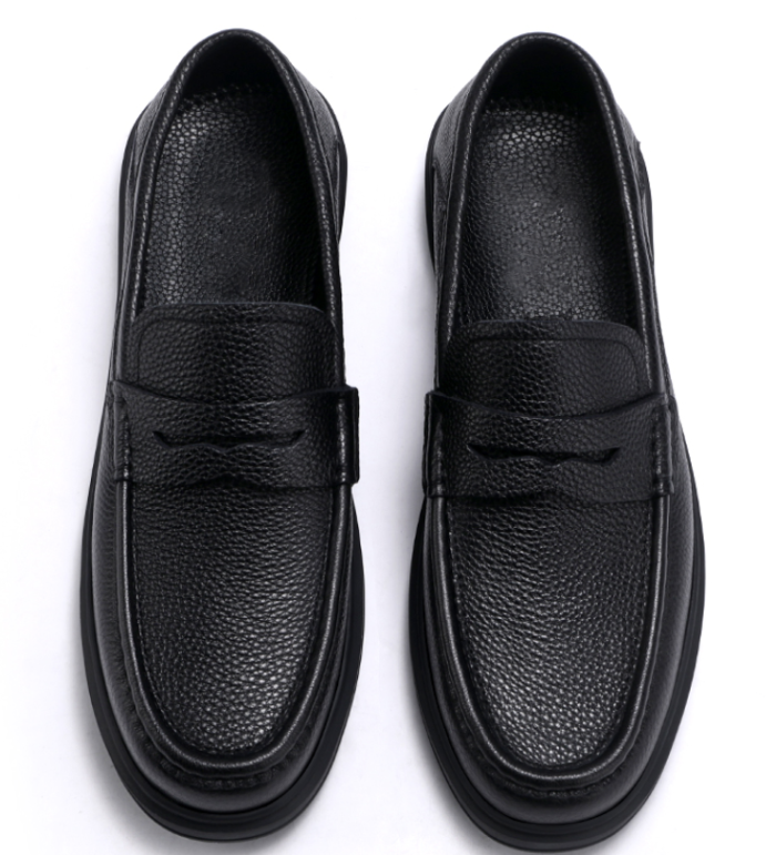 Man business casual shoes  leather shoes  new models best price free shipping