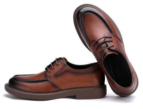 Man business casual shoes  leather shoes  new models best price free shipping