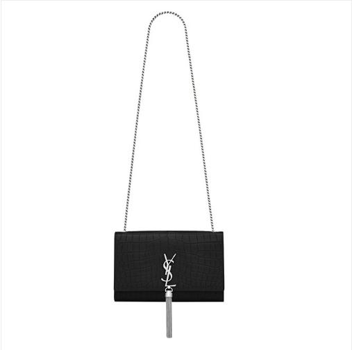 saint laurent croc tote