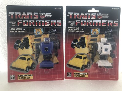 TRANSFORMERS G1 Reissue Blue and White Bumblebee brand new Kids Toy Action Figure Free Shipping