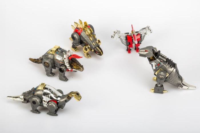 Transformers Dinobots Set KO Version G1 Grimlock/Snarl/Slag/Sludge/Swoo Brand New