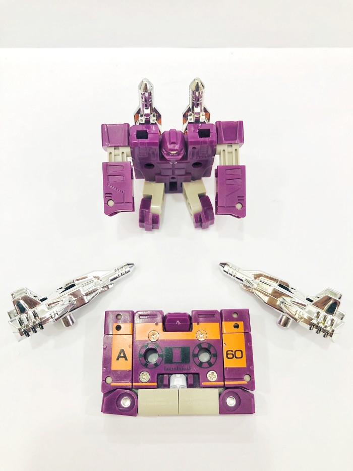TRANSFORMERS G1 Reissue cassettes Squawktalk Beastbox & Slugfest Overkill sets