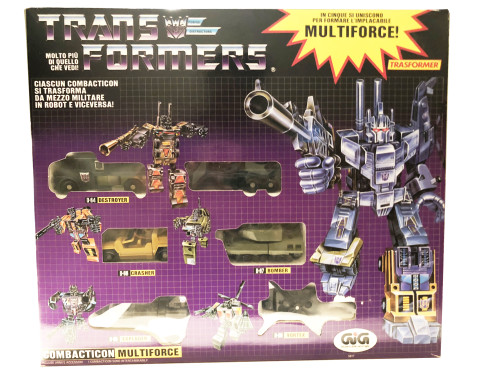 Transformers G1 Bruticus Multiforce reissue brand new MISB metal ver. Free Shipping