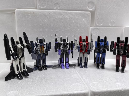 TRANSFORMERS G1 Reissue Starscream/Skywarp/Thundercracker/Ramjet/Thrust/Dirge Brand New 6 jets Free shipping