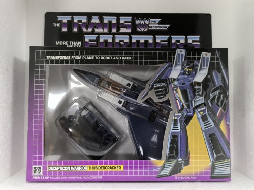 TRANSFORMERS G1 Reissue Thundercracker Brand New Free Shipping
