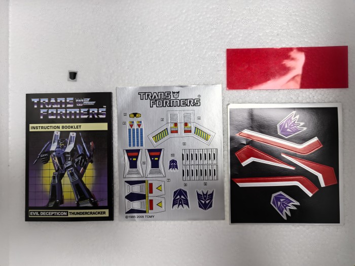 TRANSFORMERS G1 Reissue Thundercracker Brand New Free Shipping