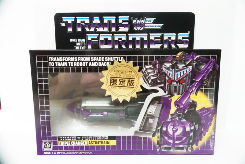 TRANSFORMERS G1 Reissue CE Astrotrain brand new Kids Toy Action