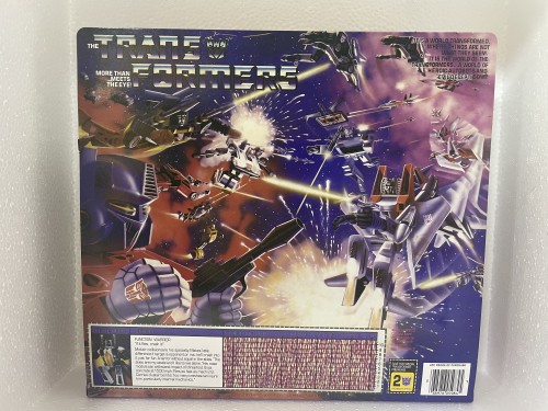 TRANSFORMERS G1 Reissue Ramjet Brand New Free Shipping