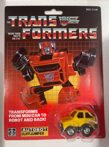 New arrival Transformer G1 bumblejumper reissue brand new Carded rare to see