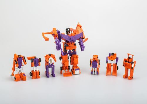 TRANSFORMERS G1 reissue Carded Orange Devastator Brand new action figure Free shipping