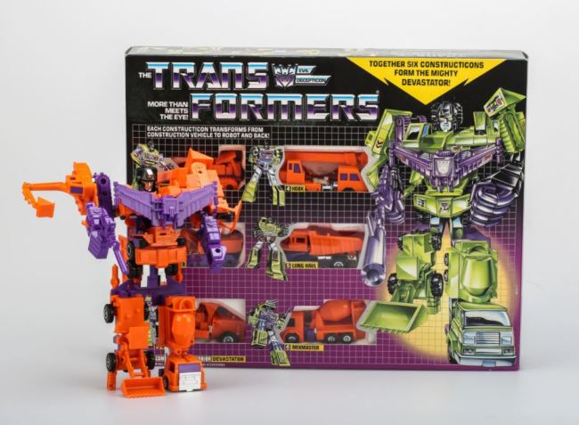 TRANSFORMERS G1 reissue Orange Devastator Brand new action figure Free shipping