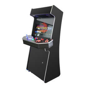 Machine d'arcade verticale à 4 joueurs avec boule de commande
