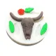 Halloween Cow Skull Silicone Mold Sugarcraft Fondant Cake Decorating Tools Cupcake Chocolate Baking Mold