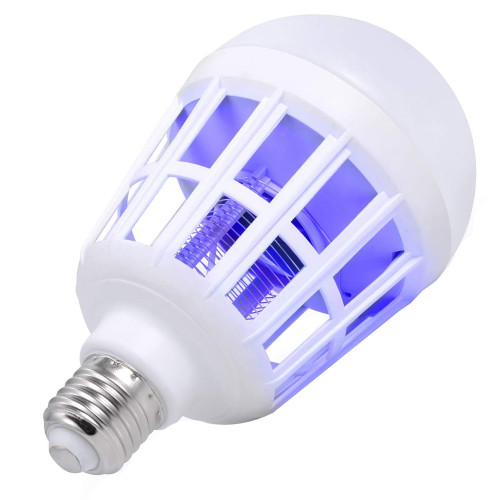 Fire Tracks Limited Bug Zapper, 2 in 1 Mosquito Killer Lamp Bug Zappers Light Bulb, Electronic Insect & Fly Killer for Home Kitchen Indoor Outdoor Patio Backyard - 110V E26/E27
