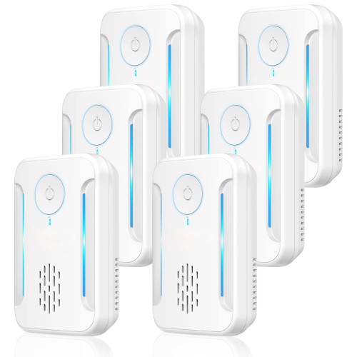 Packs Ultrasonic Pest Repeller, Mouse Repellent, Indoor Pest Control, Pest Repellent Ultrasonic Plug in, Spider Repellent, Indoor Ultrasonic Repellent for Roach, Rodent, Mouse, Bugs, Mosquito, Mice