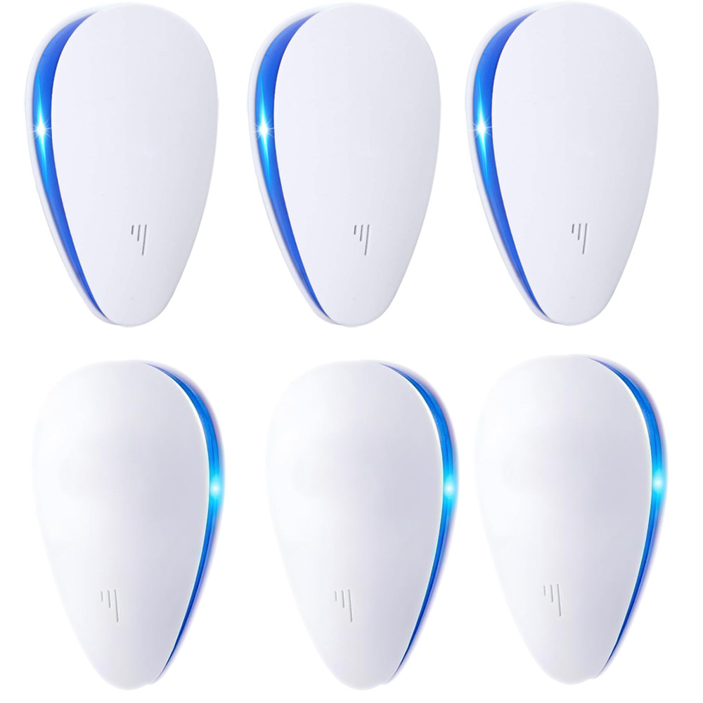 (6 Pack) Ultrasonic Pest Repeller