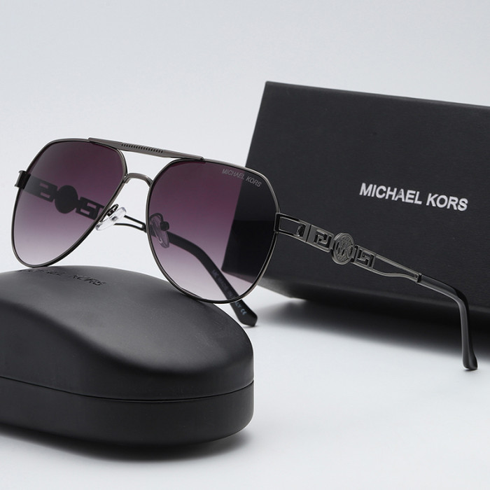 New MK Popular High-end Luxury Brand Metal Frame Sunglasses, Unisex Sunglasses-520