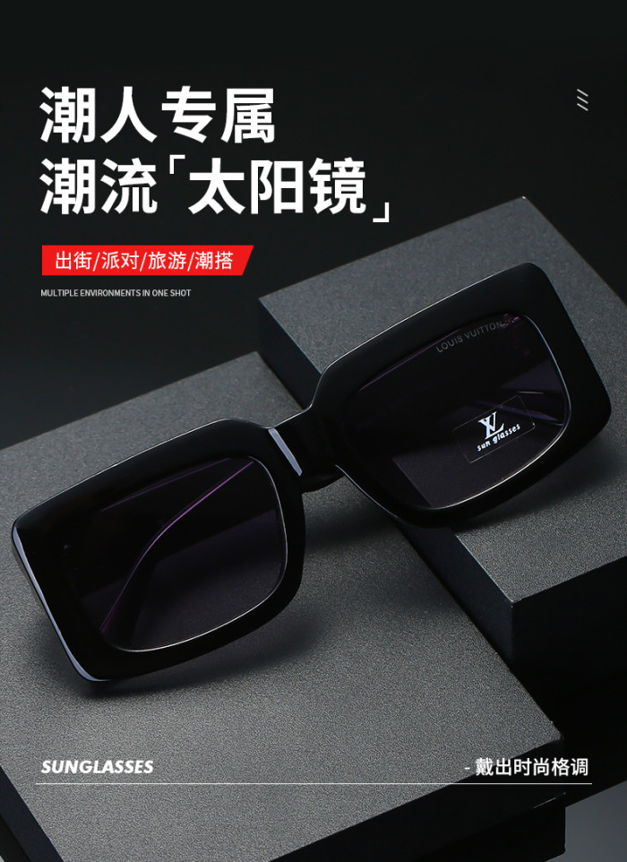 New Louis Vuitton popular high end luxury brand sunglasses, unisex sunglasses