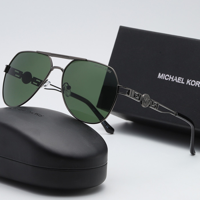 New MK Popular High-end Luxury Brand Metal Frame Sunglasses, Unisex Sunglasses-520