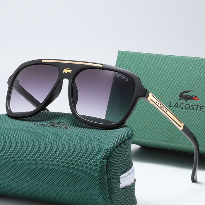 New Crocodile Popular High-end Luxury Brand Metal Frame Sunglasses, Unisex Sunglasses-2501 Crocodile