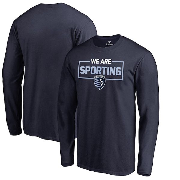 Sporting Kansas City Fanatics Branded We Are Long Sleeve T-Shirt - Navy