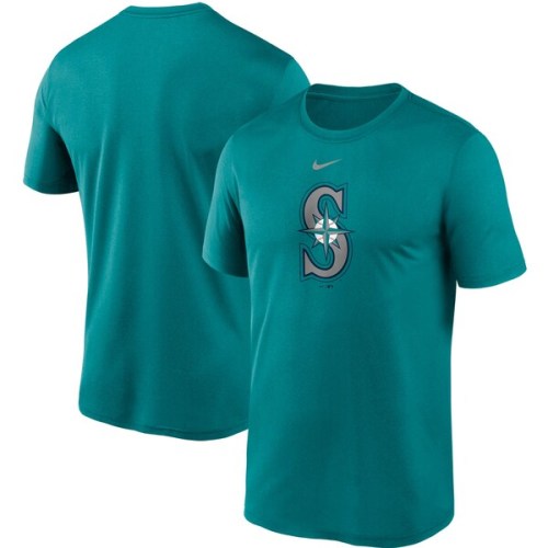 Seattle Mariners Nike Team Large Logo Legend Performance T-Shirt - Aqua