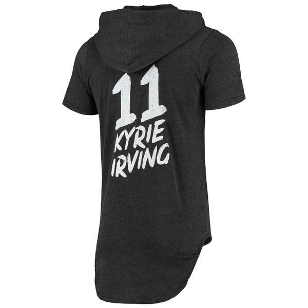 Kyrie Irving Brooklyn Nets Fanatics Branded Tri-Blend Hoodie T-Shirt - Black