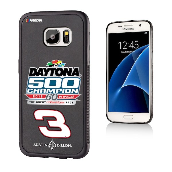 Austin Dillon 2018 Daytona 500 Champion Galaxy S7 Bump Case - Black