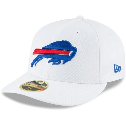 Buffalo Bills New Era Omaha Low Profile 59FIFTY Fitted Hat - White