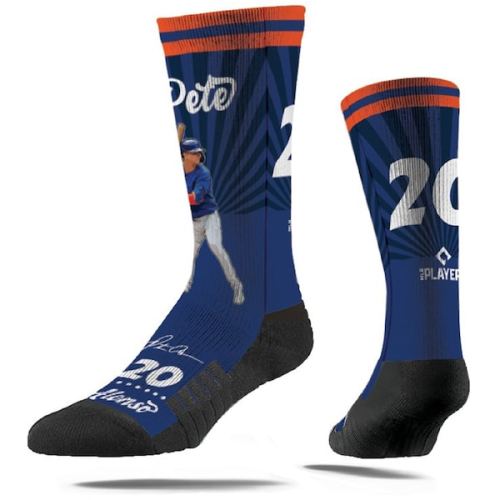 Pete Alonso New York Mets Strideline Premium Retro Full Sub Crew Socks